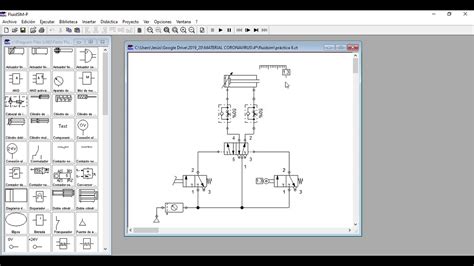 Simulaci N De Circuitos Neum Ticos Con Fluidsim Youtube