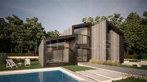 Vivienda prefabricada de diseño Segovia 5D 2P 2 269 inHAUS