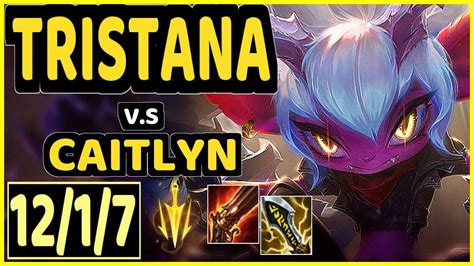 Tristana Vs Caitlyn Kda Bottom Adc Gameplay Euw Ranked