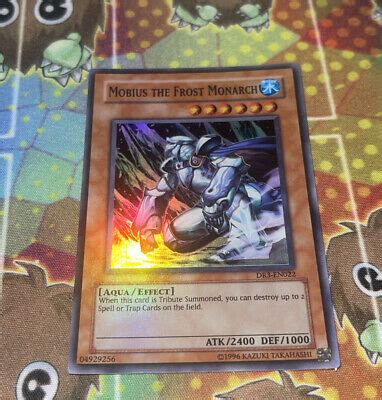 Yu Gi Oh Mobius The Frost Monarch Super Rare DR3 EN022 LP EBay