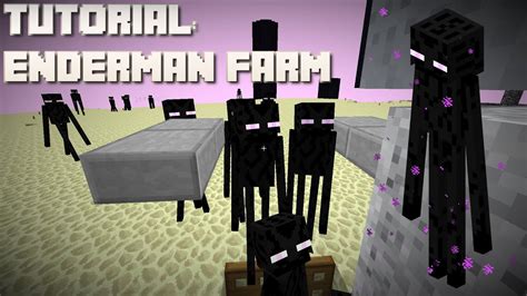 Minecraft Enderman Farm Simple Easy Fast For Survival YouTube