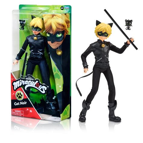 Miraculous Ladybug Cat Noir Action Doll - Walmart.com