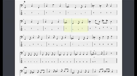 【yama】麻痺 Bass Tab Youtube