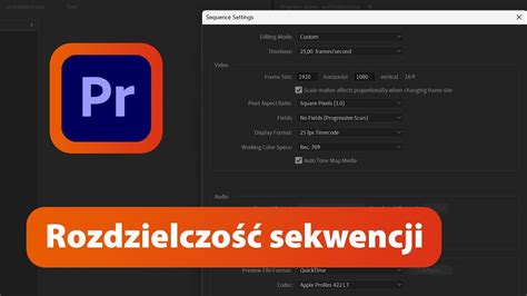 Jak zmienić rozdzielczość sekwencji w Adobe Premiere Pro YouTube