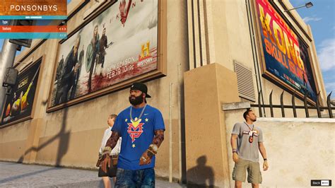 Manny Pacquiao Nike Blue Tshirt With Arm Tattoos Gta Mods