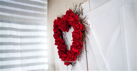 Red Heard Valentines Wreath Andrea S Notebook