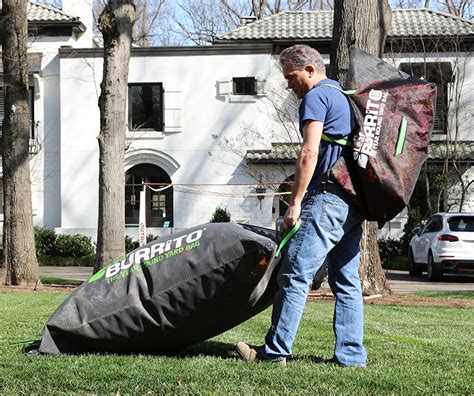 Leaf Burrito The Year Round Yard Bag Custom Industrial Grade Mesh