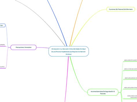 Introducción A La Valoración Clínica Del E Mind Map