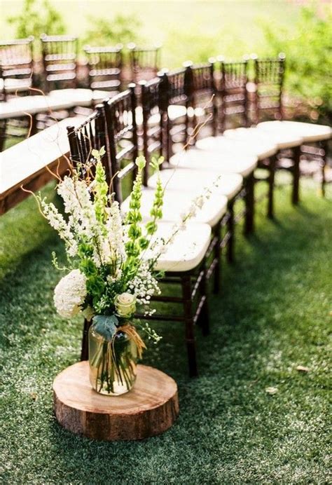 Stylish Outdoor Wedding Aisle D Cor Ideas Chicwedd