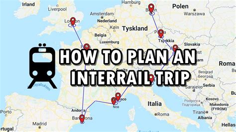 How To Plan An Interrail Eurail Trip Steps Youtube