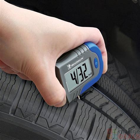 Buy Michelin Mn Digital Tyre Gauge With Tread Depth Meter Online