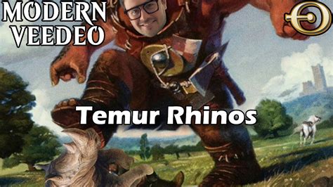 Temur Rhinos Stomps Modern Modern MTGO YouTube