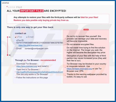 Ransomware Lockfile Desencriptado Eliminaci N Y Recuperaci N De