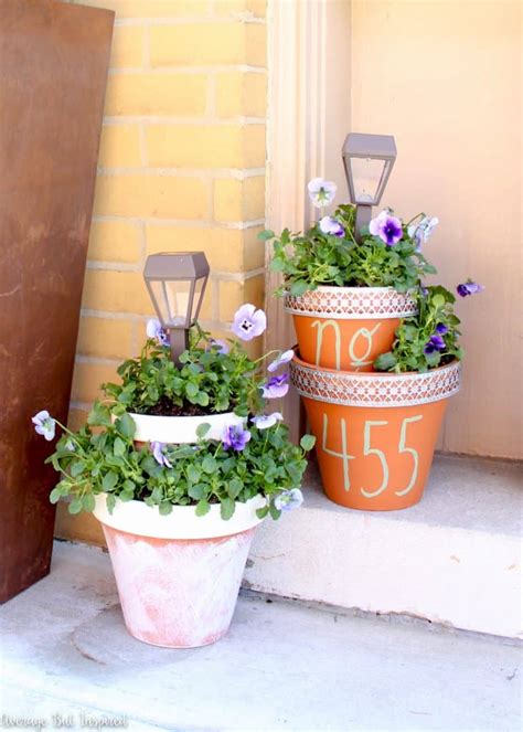 Diy Solar Light Planters