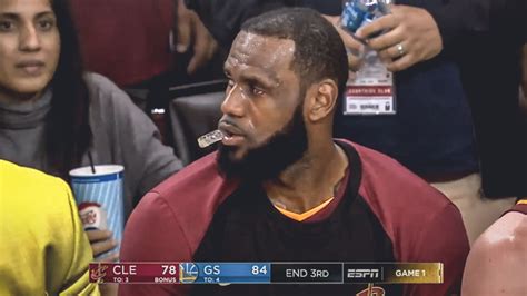 Cavs video: LeBron James' bloody eye caught on cam from Draymond Green ...