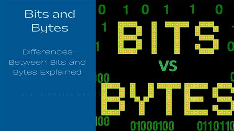 Key Differences Between Bits And Bytes Explained