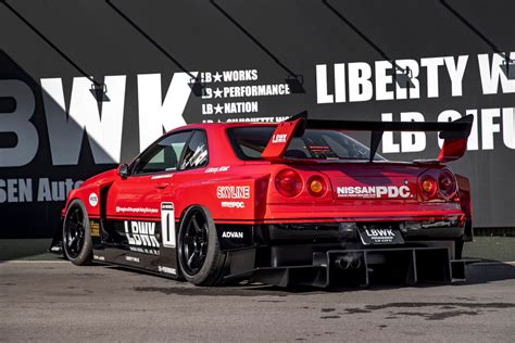 LB ER34 Super Silhouette SKYLINE Liberty Walk リバティーウォーク Complete