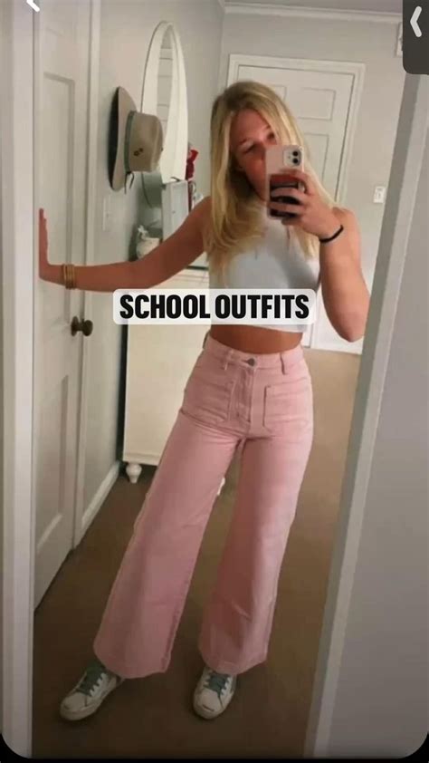 School Outfits School Motivation First Day Back To School Ootd