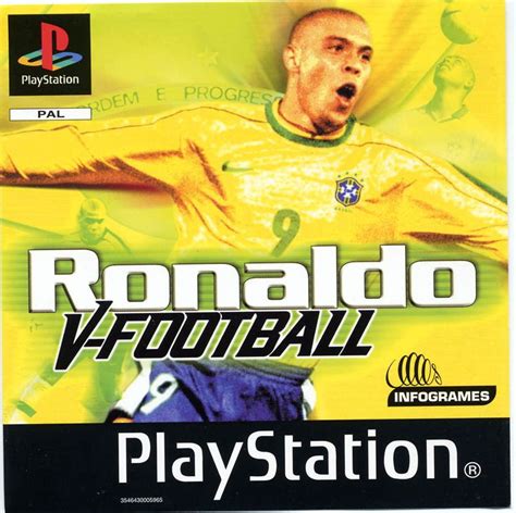 Ronaldo V-Football (2000) PlayStation box cover art - MobyGames