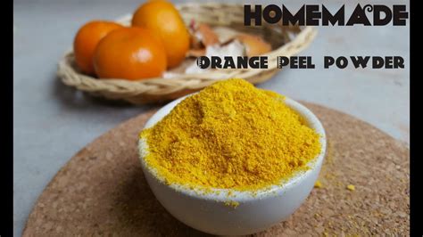 How To Make Orange Peel Powder At Homeorange Peel Facemasks For All Skin Types Youtube