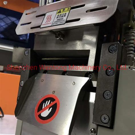 China Hot Cold Knife Nylon Webbing Ribbon Fabric Cutter Cutting Machine China Cutting