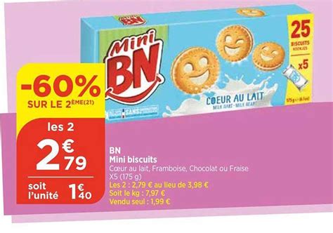 Promo Bn Mini Biscuits Chez Atac Icatalogue Fr