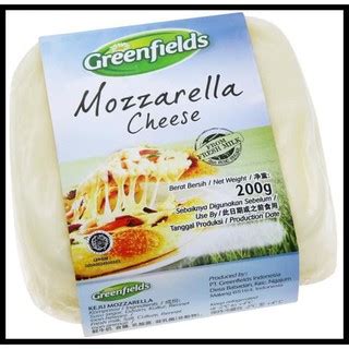 Jual Greenfield Keju Mozzarella 200Gr Shopee Indonesia