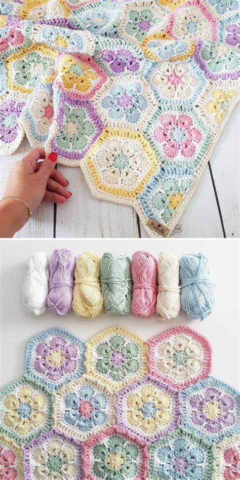 African Flower Crochet Free Patterns And Inspiration Crochetpedia