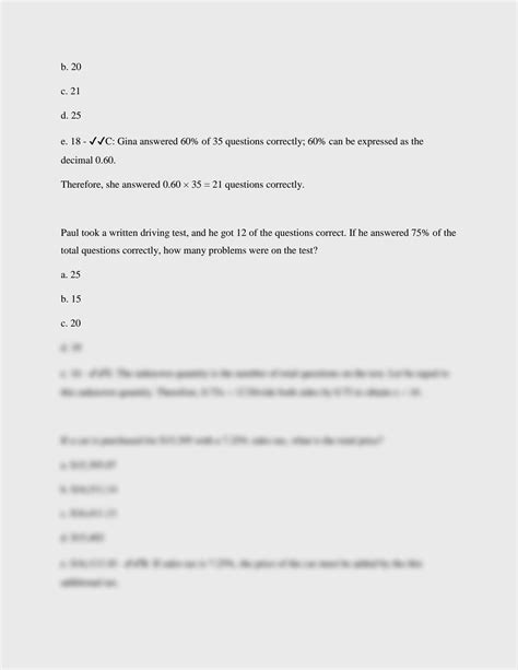 Solution Arithmetic Reasoning Asvab Test With Complete Solutions