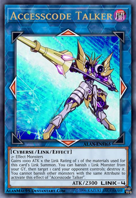 Accesscode Talker By Alanmac95 On Deviantart Yugioh Cards Yugioh Anime