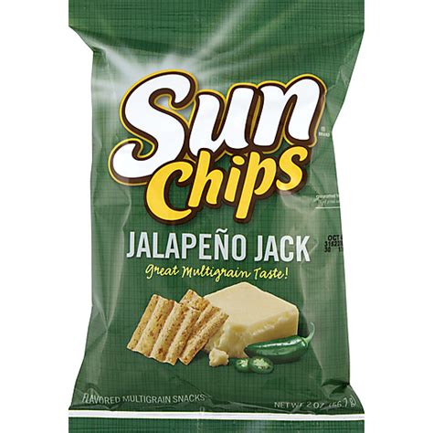 Sun Chips Multigrain Snack, Jalapeno Jack 2 Oz | Snacks, Chips & Dips | Foodtown