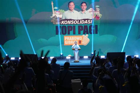 Prabowo Hadiri Konsolidasi Relawan Kopi Pagi Di Sentul Sinpo Id