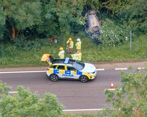 Man Taken To Hospital Following Collision On A1 Near Grantham