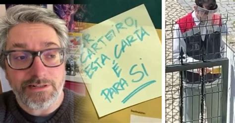 Nuno Markl E O Filho Escrevem Carta Ao Carteiro Emocionam Todos Na