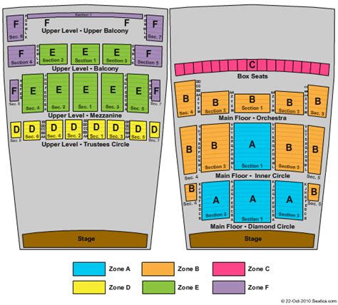 Detroit Opera House Seating Chart