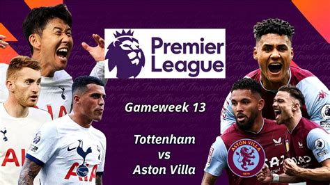 Premier League 2324 Tottenham Vs Aston Villa Live Youtube