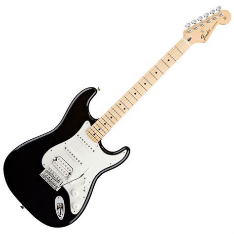 Fender Standard Stratocaster Hss Mn Black At Gear4music