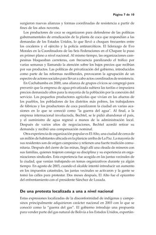 Movimientos Sociales En Bolivia PDF