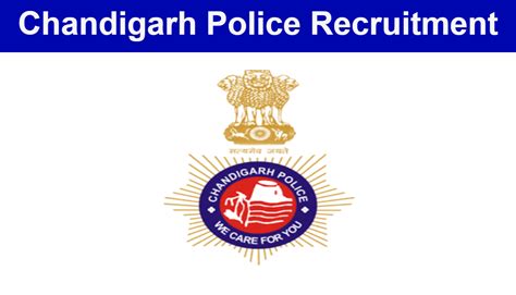 Chandigarh Police Jobs Notification Apply Online For