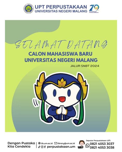 Selamat Datang Calon Mahasiswa Baru Universitas Negeri Malang Jalur