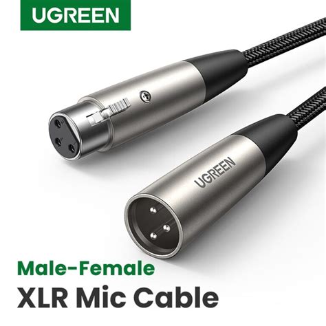 Ugreen Xlr To Xlr Mic Audio Cable Male To Female Microphone Extension