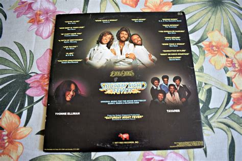 Saturday Night Fever Original Soundtrack Vintage Vinyl Record Etsy