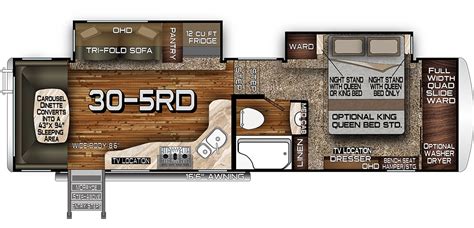 Arctic Fox Toy Hauler Floor Plans | Wow Blog