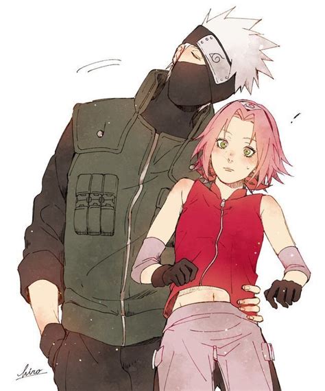 Meu Sensei Kakashi E Sakura Kakashi Anime Naruto Naruto