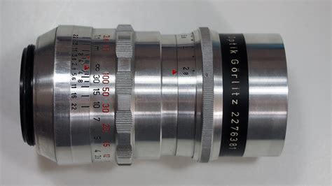 Meyer Optik G Rlitz Trioplan Vintage Camera Lenses