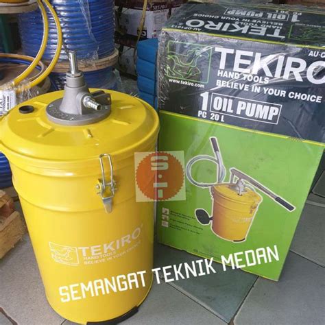 Jual POMPA OLI DRUM 20 L LITER TEKIRO Di Seller Semangat Teknik Kota