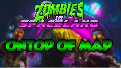 New Zombies In Spaceland Ontop Of The Map Transponder Glitch Solo