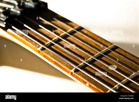 Electric Guitar Sections Close Ups Stock Photo Alamy