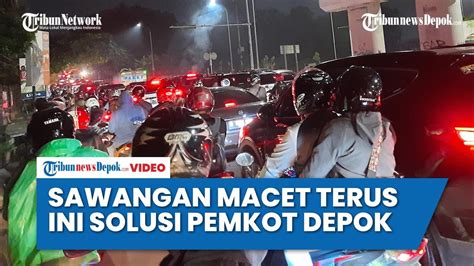 Atasi Kemacetan Sawangan Solusi Pemkot Depok Lebarkan Jalan Dan Sepeda