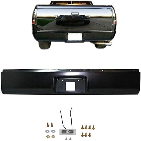 Amazon RainMan S Rear Roll Pan Bumper With License Plate